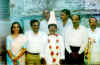 SKM on his wedding day in Jamshedpur with Raju Barwale, wife, Sushil Chandani, Sailendra Bhaskar - 13th May 1992
